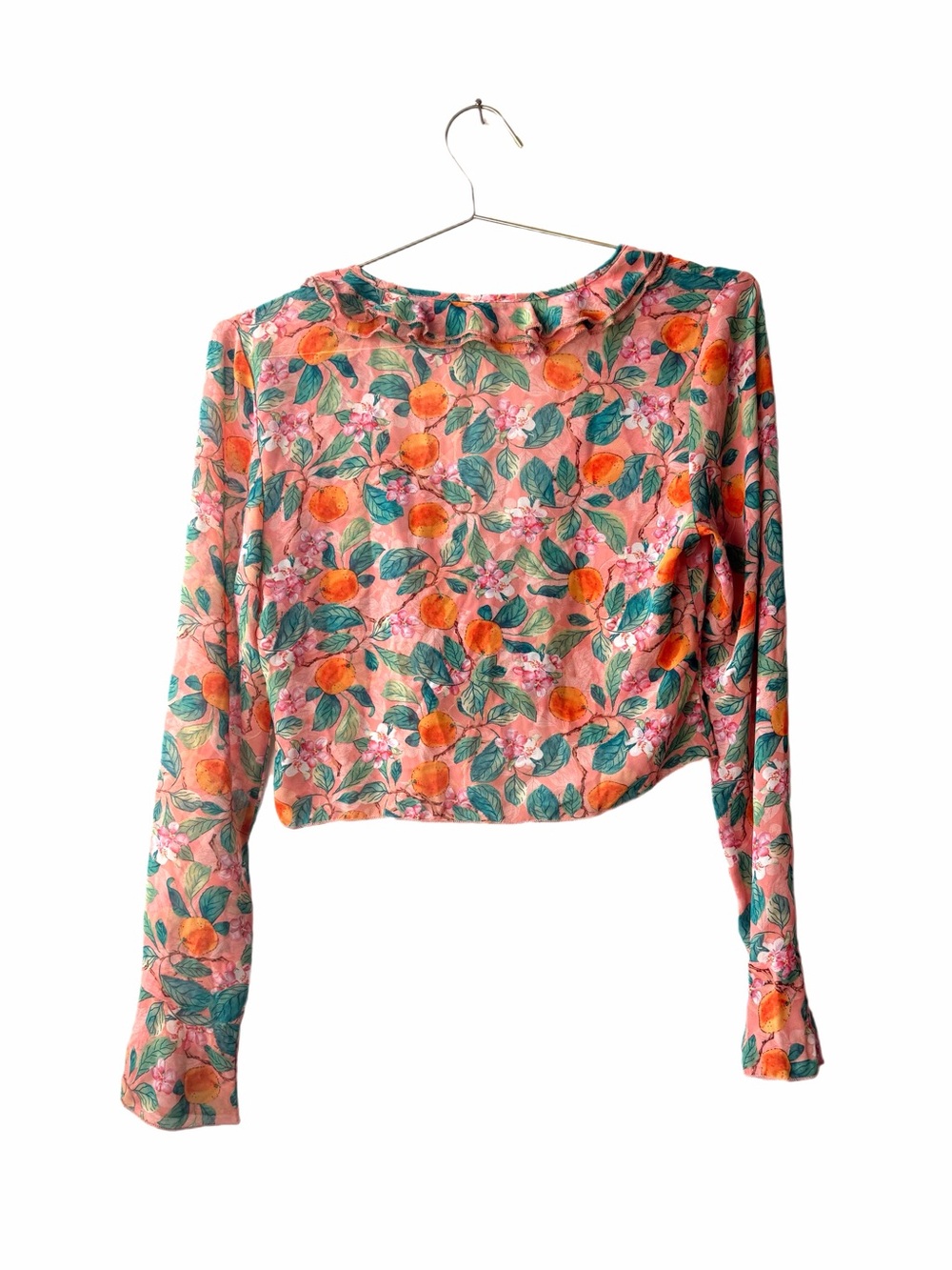 MORE TO COME Racine Ruffle Tie Top Size S - Picture 6 of 6